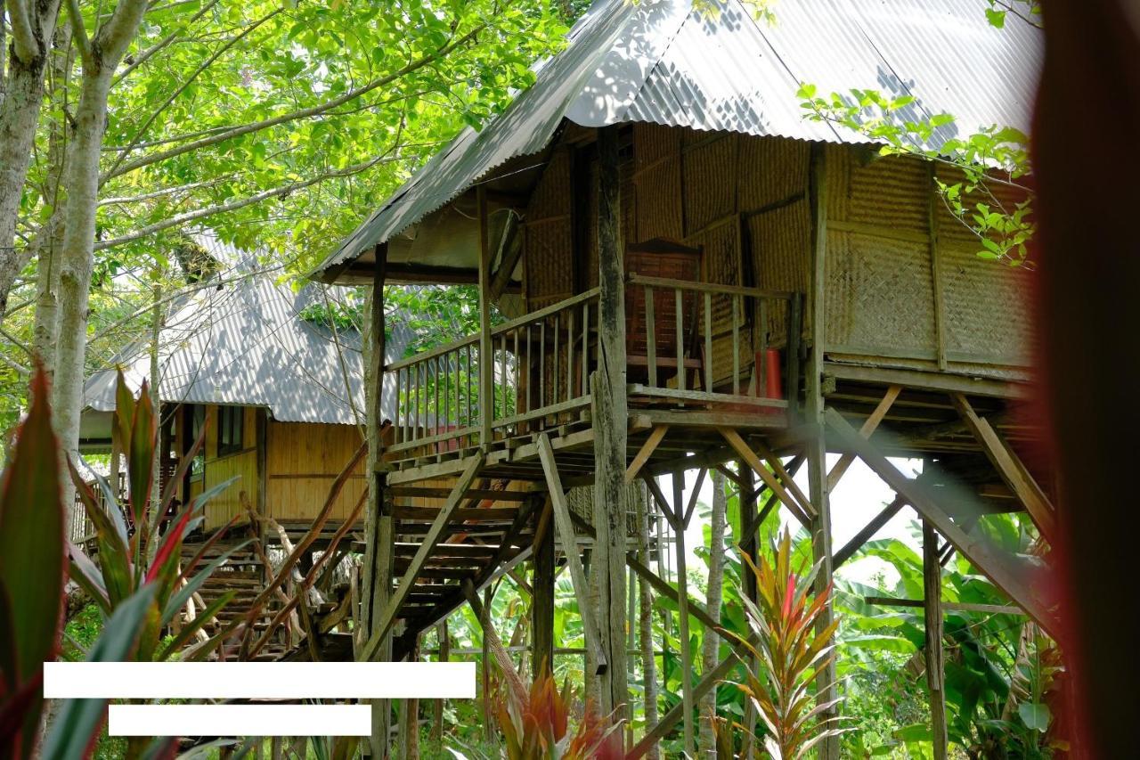 הוילה קאט טיין Sunny Field Eco Stilt House מראה חיצוני תמונה