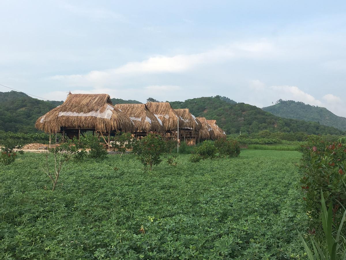 הוילה קאט טיין Sunny Field Eco Stilt House מראה חיצוני תמונה