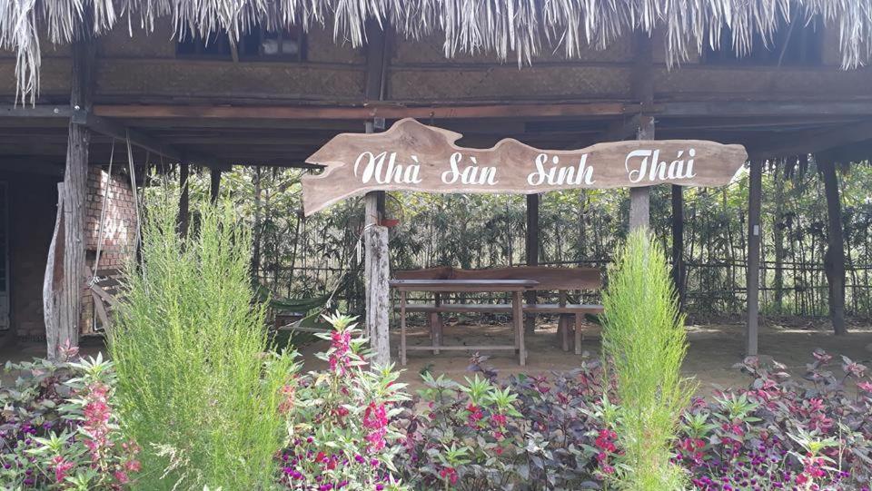 הוילה קאט טיין Sunny Field Eco Stilt House מראה חיצוני תמונה
